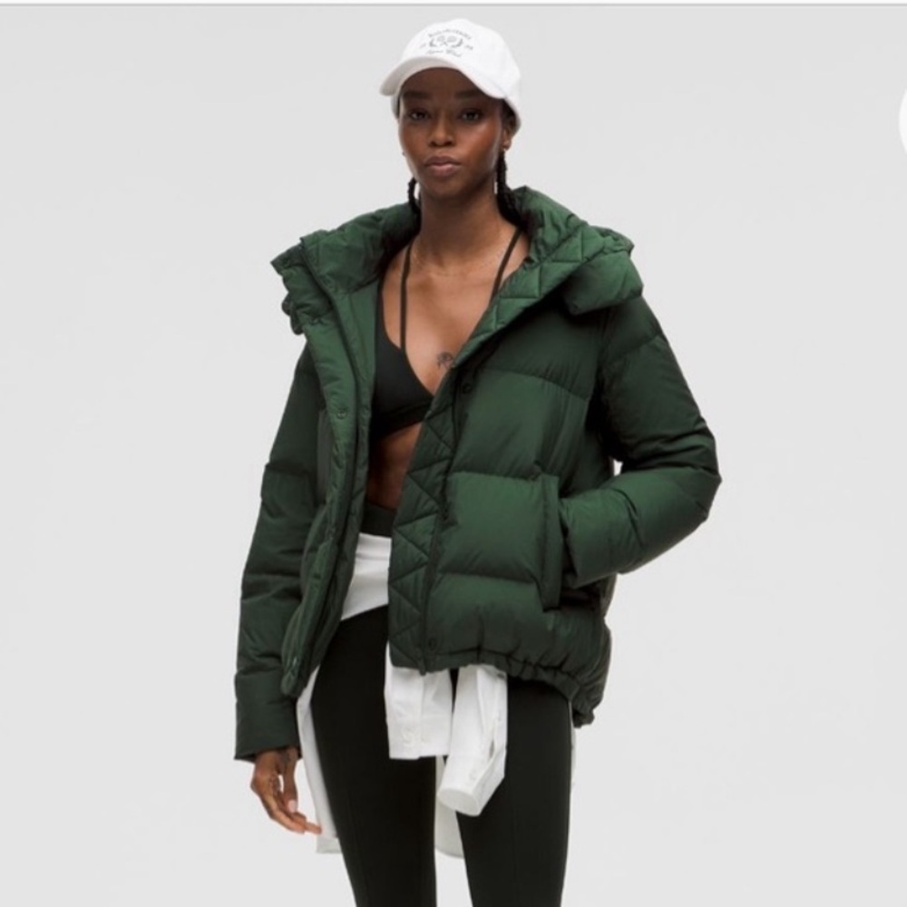 LULULEMON WUNDER PUFF LEGACY GREEN NWT